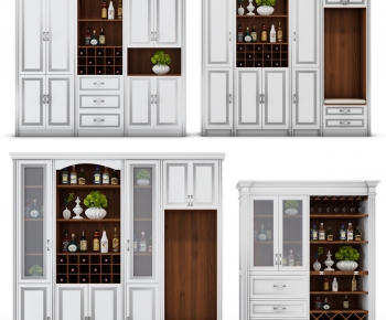 European Style Wine Cabinet-ID:562235123