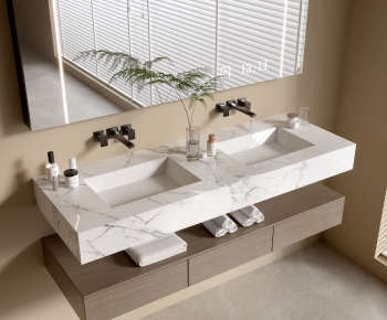 Modern Bathroom Cabinet-ID:289424903