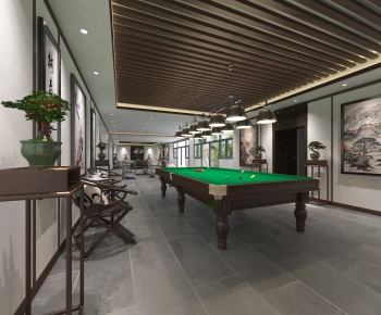 New Chinese Style Billiard Room-ID:275220971