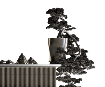 New Chinese Style Bonsai-ID:388489963