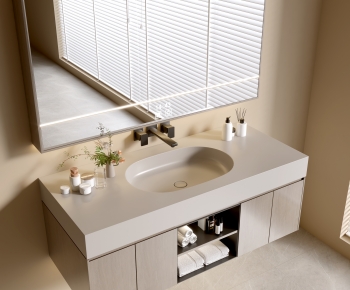 Modern Bathroom Cabinet-ID:414347896