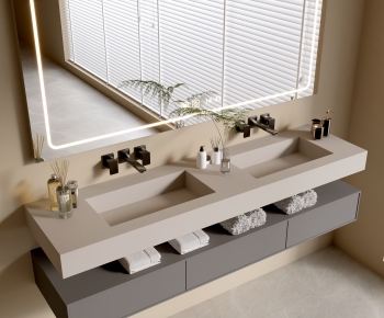 Modern Bathroom Cabinet-ID:962269076