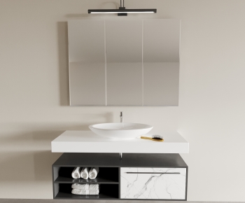 Modern Bathroom Cabinet-ID:612852105