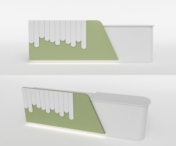 Modern Reception Desk-ID:478162057