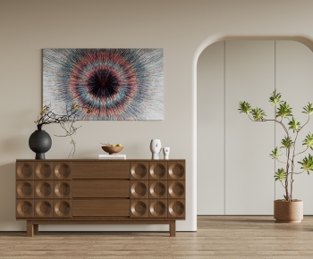 Modern Side Cabinet/Entrance Cabinet-ID:344458105