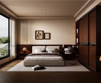 Retro Style Bedroom-ID:513856896