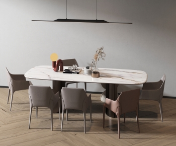 Modern Dining Table And Chairs-ID:182797914