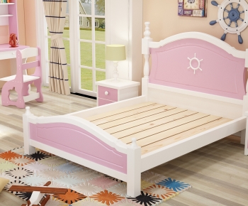 Modern Child's Bed-ID:734308965