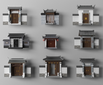 Chinese Style Gate-ID:203900103