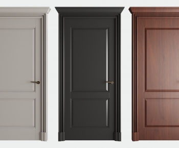 Simple European Style Entrance Door-ID:911724091