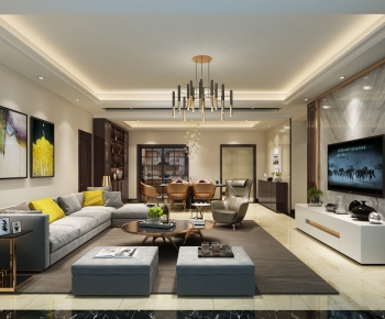 Post Modern Style A Living Room-ID:828356983