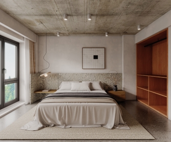 Industrial Style Bedroom-ID:655082948