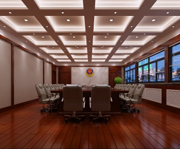 New Chinese Style Meeting Room-ID:658837089