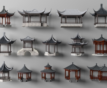 Chinese Style Building Component-ID:341301073