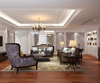 European Style A Living Room-ID:840051898