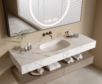 Modern Bathroom Cabinet-ID:507569071