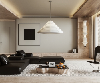 Modern A Living Room-ID:666142949