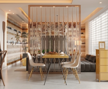 Nordic Style Dining Room-ID:601322899