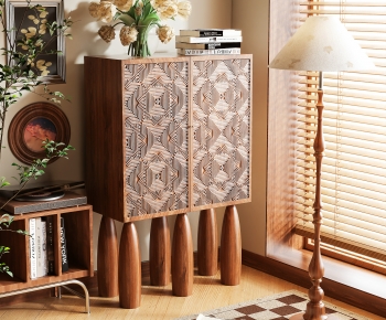 Retro Style Chest Of Drawers-ID:843065024