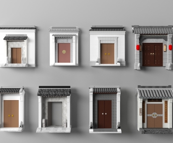 Chinese Style Door-ID:169529912