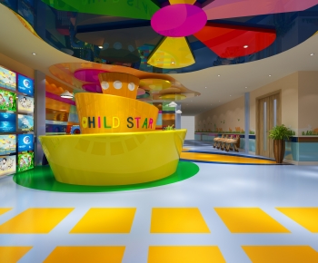 Modern Children's Kindergarten-ID:895082005