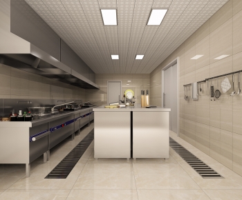 Modern Central Kitchen-ID:839653974