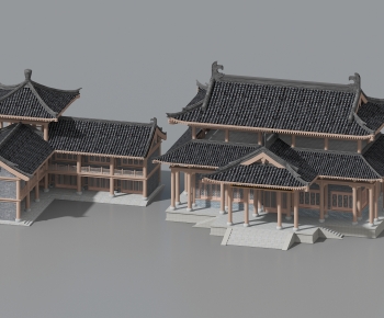 Chinese Style Residential Building-ID:814977882