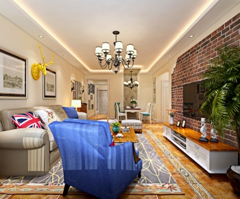 American Style A Living Room-ID:929517039