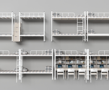 Modern Bunk Bed-ID:263153083