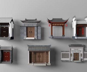 New Chinese Style Gate-ID:394366039