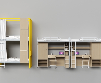 Modern Bunk Bed-ID:108335027