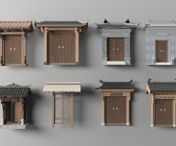 New Chinese Style Gate-ID:151427032