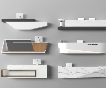 Modern Reception Desk-ID:371501927