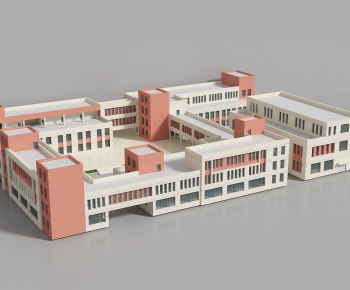 Modern School Building-ID:935750013