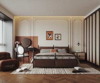 French Style Bedroom-ID:145680903