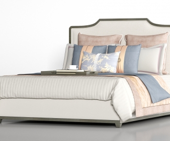 Modern Double Bed-ID:970475912