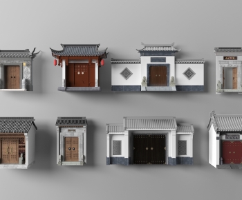 New Chinese Style Gate-ID:354043965