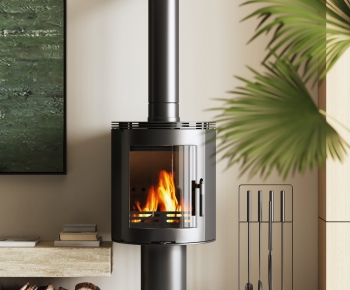 Modern Fireplace-ID:594613086