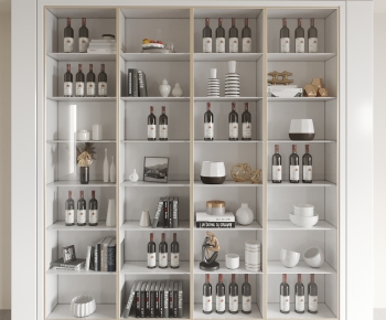 Modern Wine Cabinet-ID:344346054