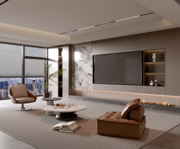 Modern A Living Room-ID:304070952