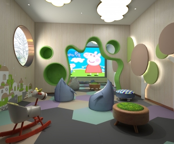 Modern Children's Kindergarten-ID:891866929