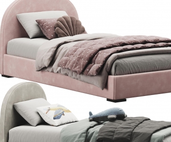 Modern Single Bed-ID:787785057