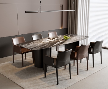 Modern Dining Table And Chairs-ID:816025028