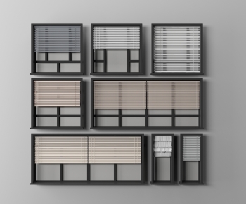 Modern Venetian Blinds-ID:672113909