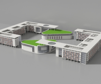 Modern School Building-ID:946237096