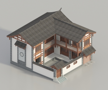 New Chinese Style Detached Villa-ID:680741079