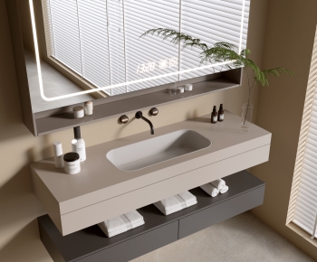 Modern Bathroom Cabinet-ID:694111117