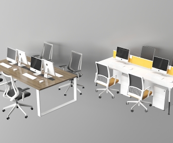 Modern Office Desk And Chair-ID:819152129