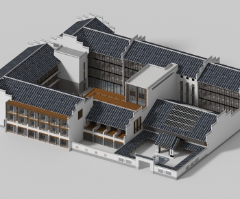 New Chinese Style Residential Building-ID:141001943