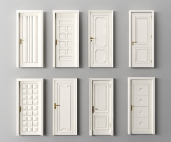 Modern Simple European Style Solid Wood Door-ID:911390849